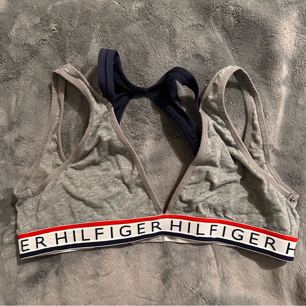 Tommy Hilfiger high back plunge bralette